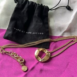 Marc by Marc Jacobs Gold Chain Necklace